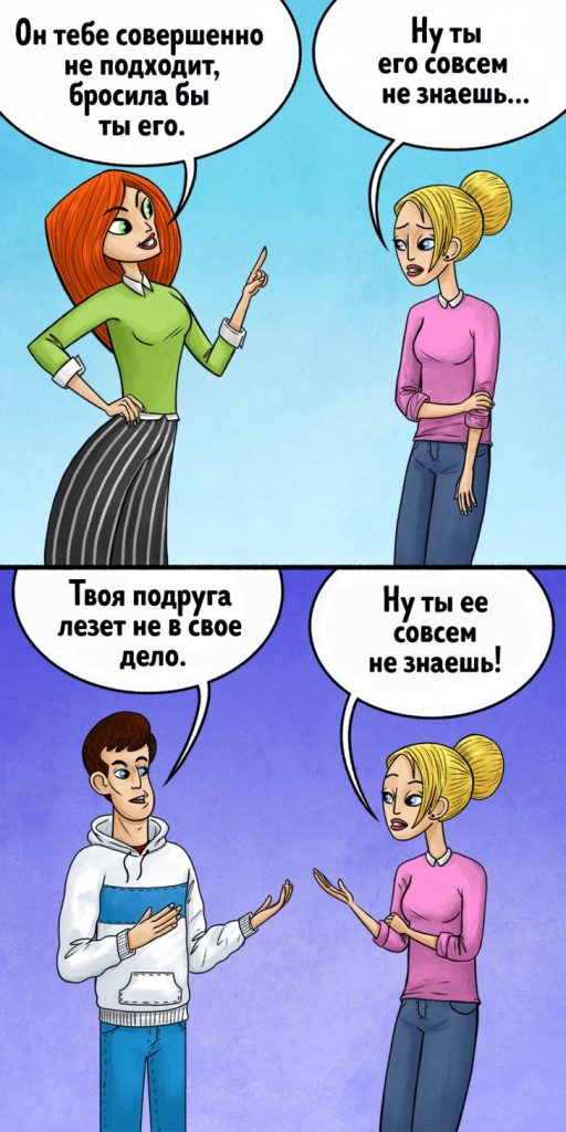 Невротические отношения между мужчиной и женщиной